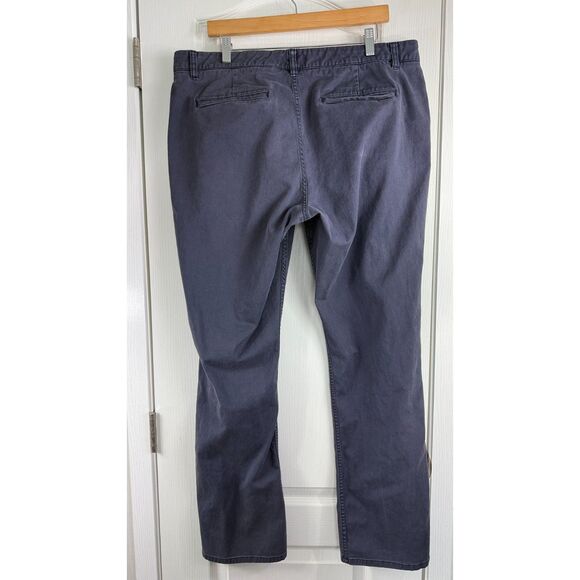 Hawker Rye Men's Straight Chino Pants Navy Blue Size 38 x 34 - Picture 2 of 11